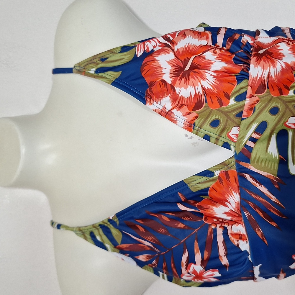 AgoKud Tropical Floral One-Piece Swimsuit - Picture 2 of 10